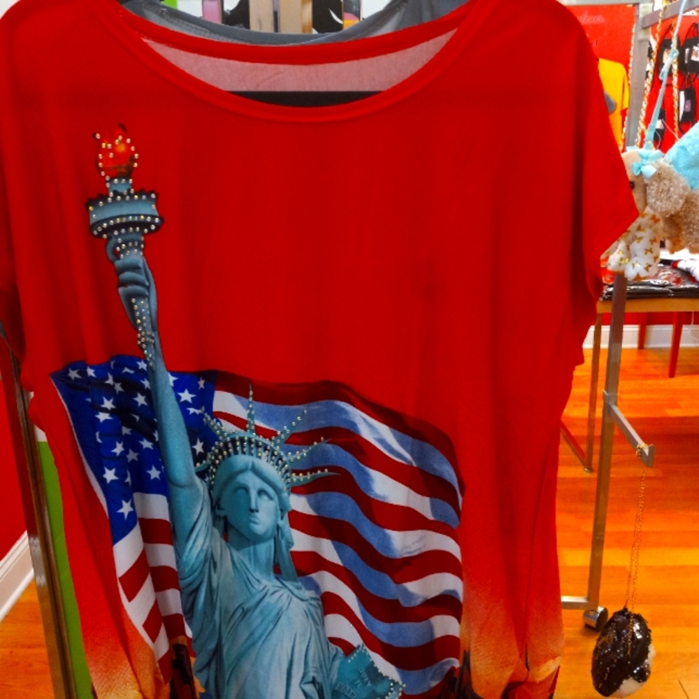 Brand New Statue of Liberty Blouse